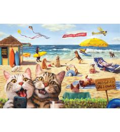 Puzzle Eurographics No se Perminten Gatos XXL 500 Piezas