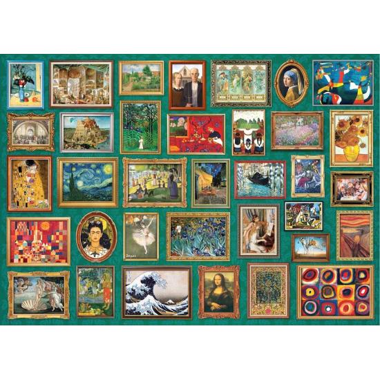 Puzzle Eurographics Obras Maestras de 2000 Piezas