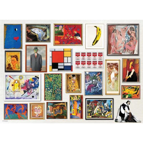 Puzzle Eurographics Obras Maestras Del Arte Moderno 1000 Piezas