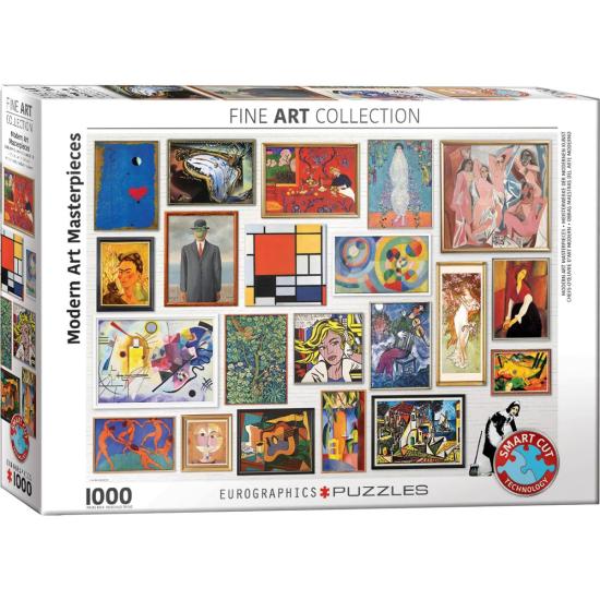 Puzzle Eurographics Obras Maestras Del Arte Moderno 1000 Piezas