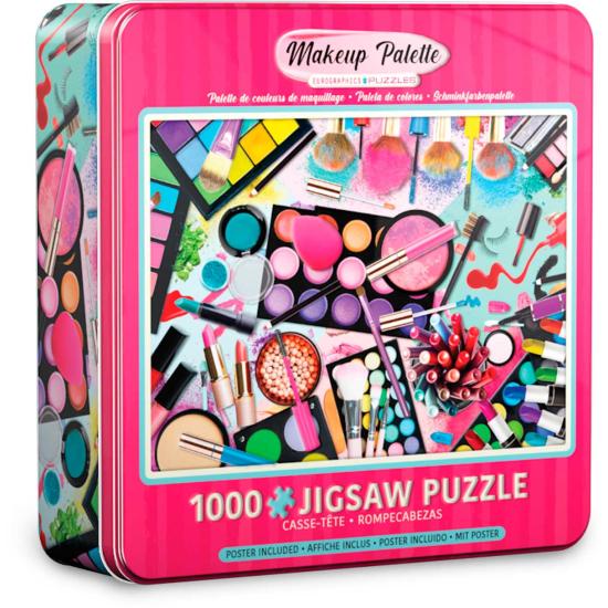 Puzzle Eurographics Paleta de Colores, Lata de 1000 Pzs