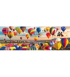 Puzzle Eurographics Panorama Despegue de Globo de 1000 Piezas