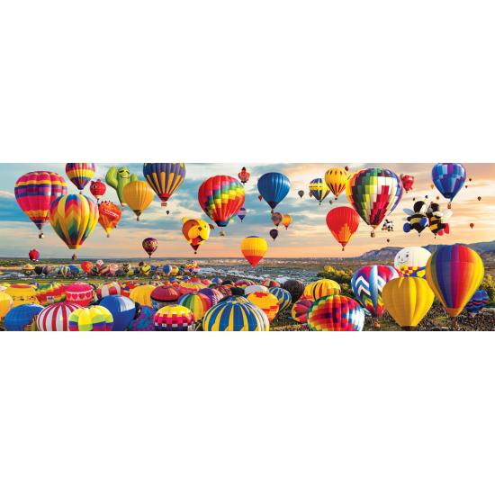 Puzzle Eurographics Panorama Despegue de Globo de 1000 Piezas