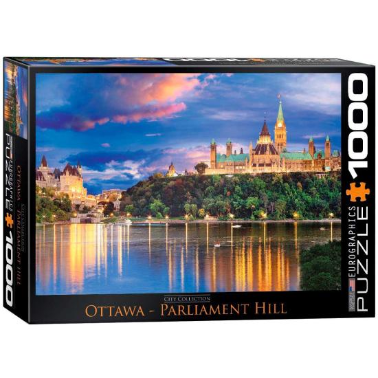 Puzzle Eurographics Parliament Hill, Ottawa de 1000 Piezas Puzzle Eurographics Parliament Hill, Ottawa de 1000 Piezas
