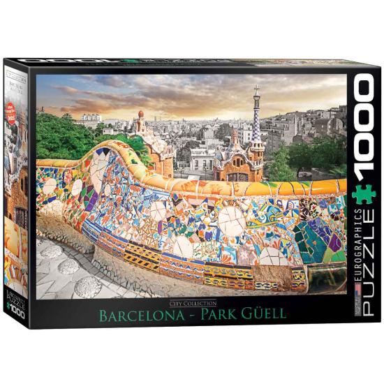 Puzzle Eurographics Parque Güell, Barcelona de 1000 Piezas Puzzle Eurographics Parque Güell, Barcelona de 1000 Piezas