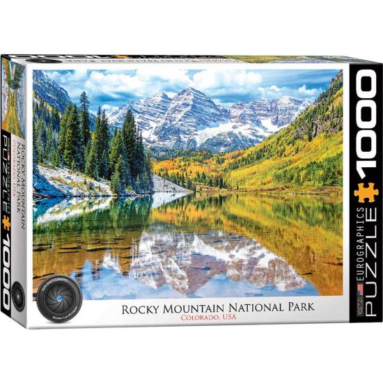 Puzzle Eurographics Parque Nacional Montañas Rocky 1000 Piezas Puzzle Eurographics Parque Nacional Montañas Rocky 1000 Piezas