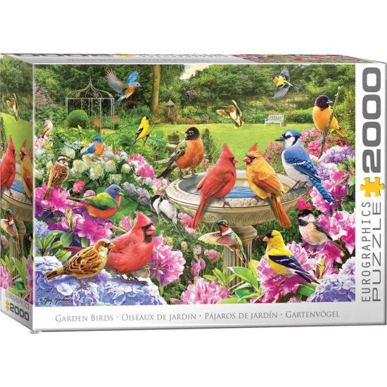 Puzzle Eurographics Pájaros de Jardín de 2000 Piezas