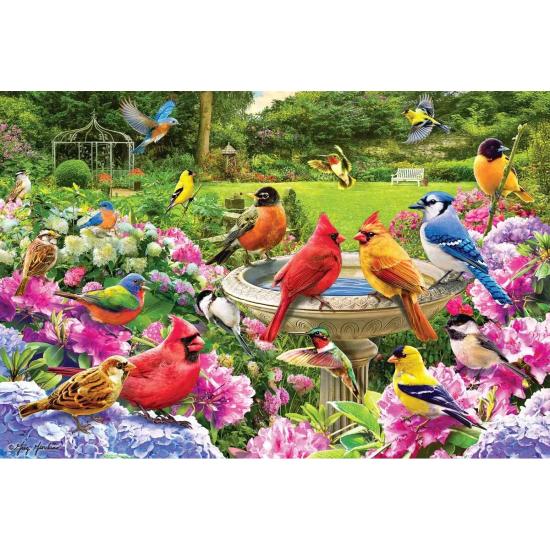 Puzzle Eurographics Pájaros de Jardín de 2000 Piezas