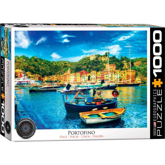 Puzzle Eurographics Portofino, Italia de 1000 Piezas