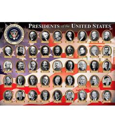 Puzzle Eurographics Presidentes de los EEUU de 1000 Piezas