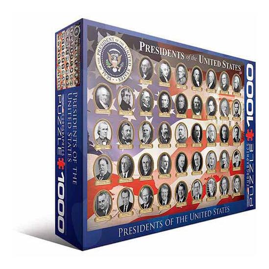 Puzzle Eurographics Presidentes de los EEUU de 1000 Piezas