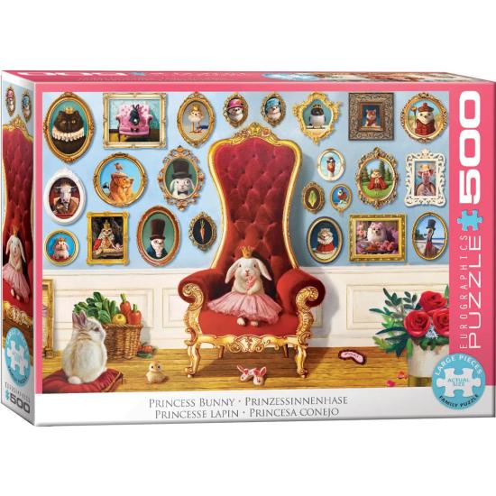 Puzzle Eurographics Princesa Conejo XXL 500 Piezas