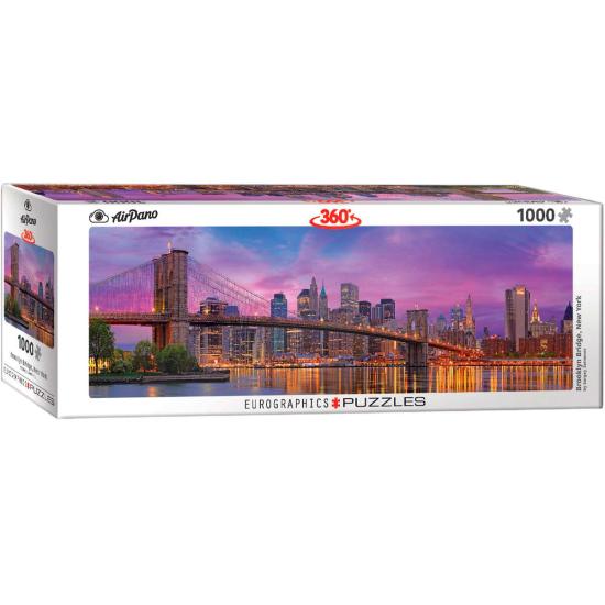 Puzzle Eurographics Puente de Brooklyn  1000 Piezas