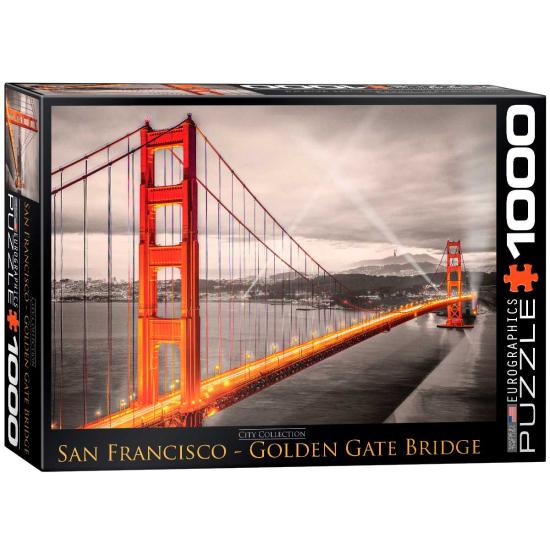 Puzzle Eurographics Puente Golden Gate de 1000 Piezas Puzzle Eurographics Puente Golden Gate de 1000 Piezas