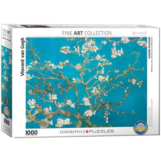 Puzzle Eurographics Rama de Almendro en Flor de 1000 Piezas Puzzle Eurographics Rama de Almendro en Flor de 1000 Piezas