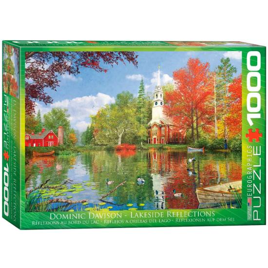 Puzzle Eurographics Reflejos en el Lago de 1000 Piezas