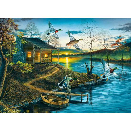 Puzzle Eurographics Retiro de Otoño de 1000 Piezas Puzzle Eurographics Retiro de Otoño de 1000 Piezas