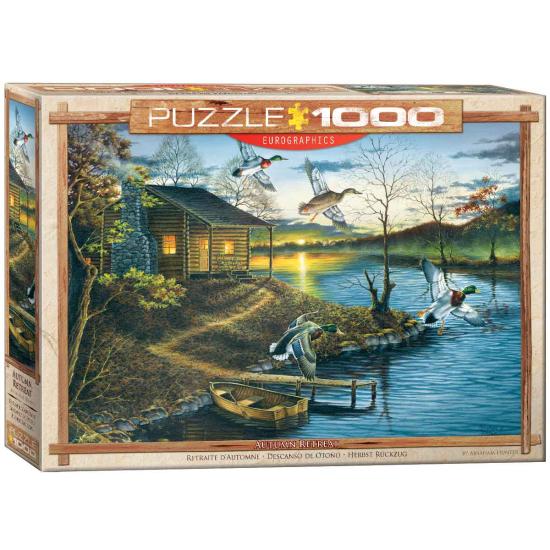 Puzzle Eurographics Retiro de Otoño de 1000 Piezas Puzzle Eurographics Retiro de Otoño de 1000 Piezas