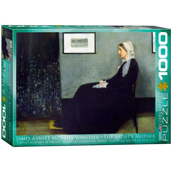 Puzzle Eurographics Retrato de la Madre del Artista de 1000 Pzs