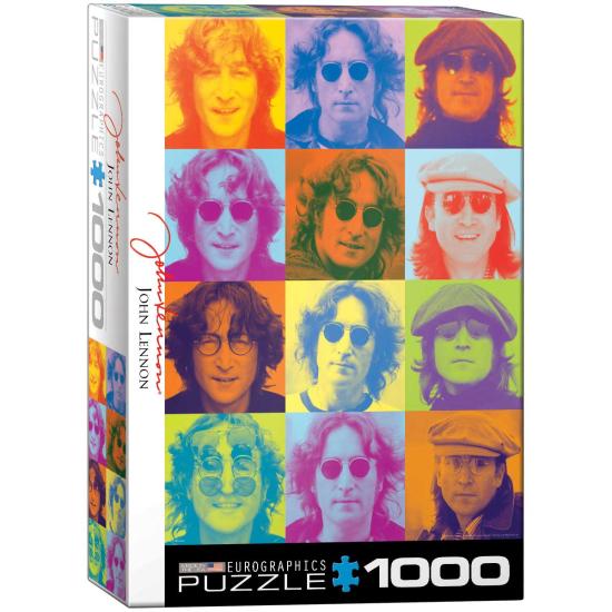 Puzzle Eurographics John Lennon Retratos a color, 1000 Piezas