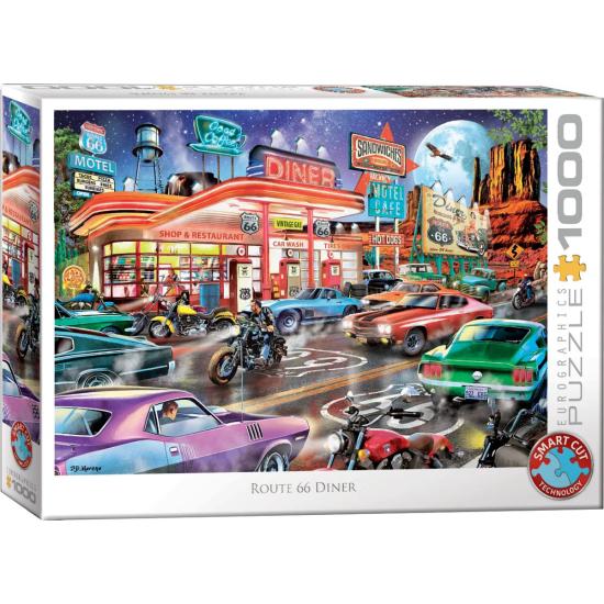 Puzzle Eurographics Route 66 Diner 1000 Piezas