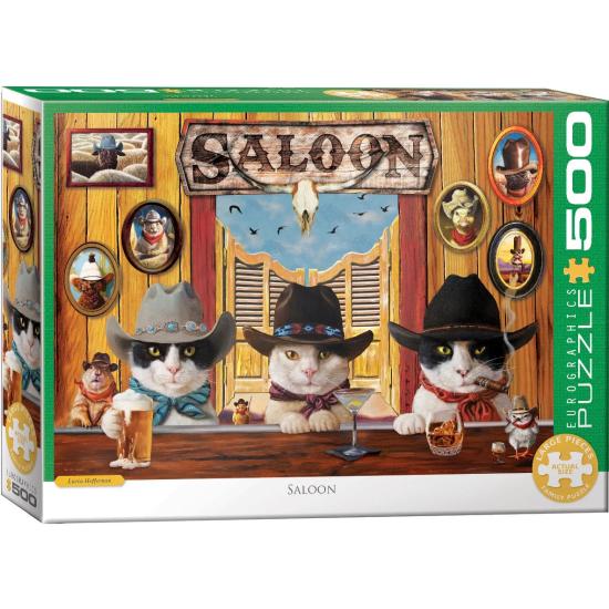Puzzle Eurographics Saloon XXL 500 Piezas