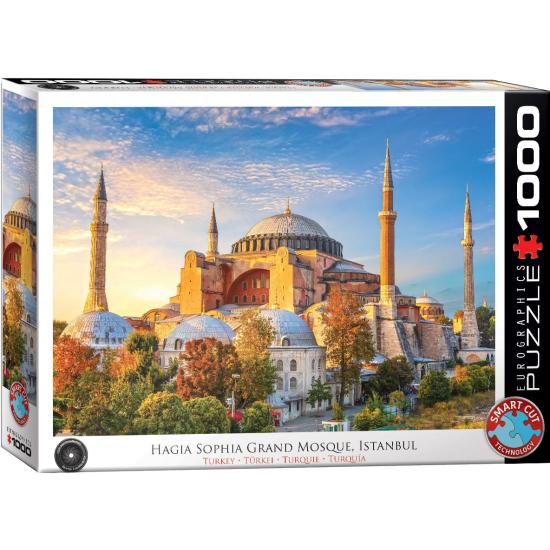 Puzzle Eurographics Santa Sofía, Estambul de 1000 Piezas