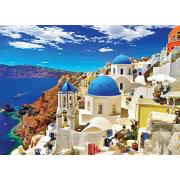 Puzzle Eurographics Santorini Grecia de 1000 Piezas