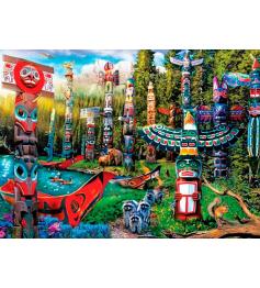 Puzzle Eurographics Sueños de Totems XXL de 500 Piezas