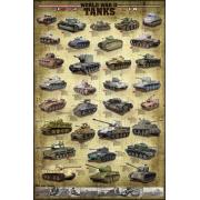 Puzzle Eurographics Tanques de la Segunda Guerra Mundial  1000P