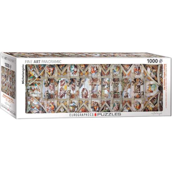 Puzzle Eurographics Techo de la Capilla Sixtina de 1000 Piezas Puzzle Eurographics Techo de la Capilla Sixtina de 1000 Piezas