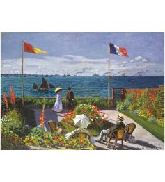 Puzzle Eurographics Terraza En Sainte-Adresse de 1000 Piezas