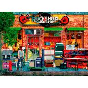 Puzzle Eurographics Tienda de Rock de 1000 Piezas