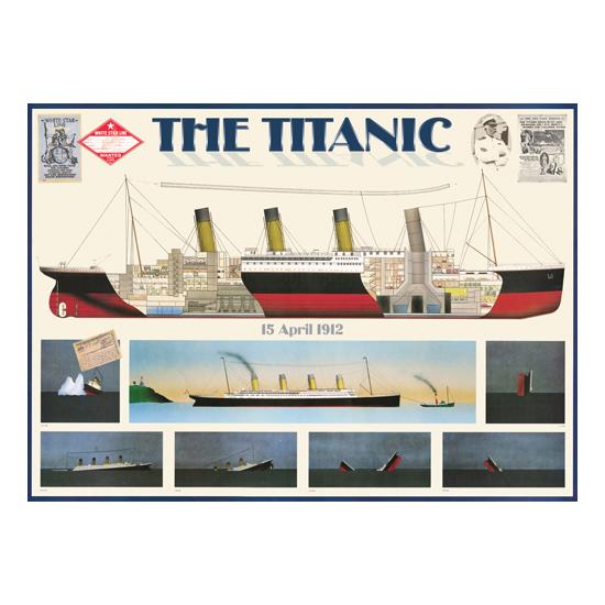 Puzzle Eurographics Titanic de 1000 Piezas