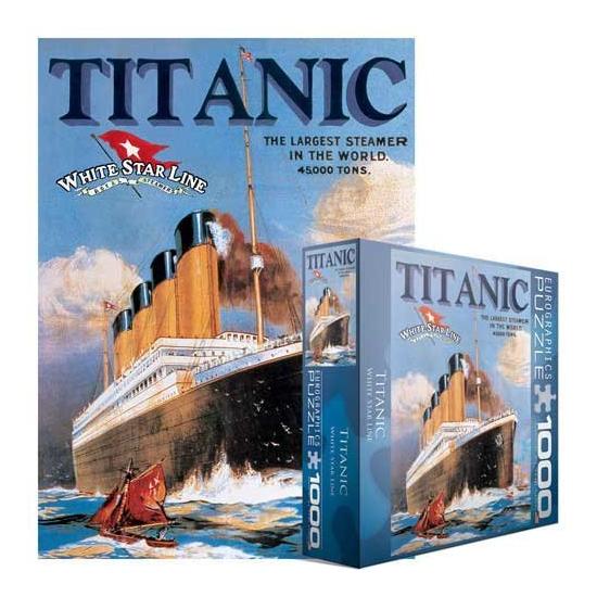 Puzzle Eurographics Titanic de 1000 Piezas