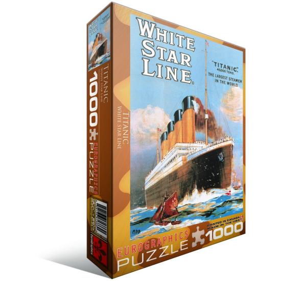 Puzzle Eurographics Titanic de 1000 Piezas