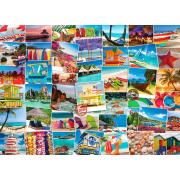 Puzzle Eurographics Trotamundos: Playas de 1000 Piezas