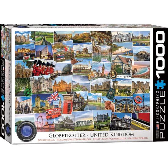 Puzzle Eurographics Trotamundos Reino Unido de 1000 Piezas Puzzle Eurographics Trotamundos Reino Unido de 1000 Piezas