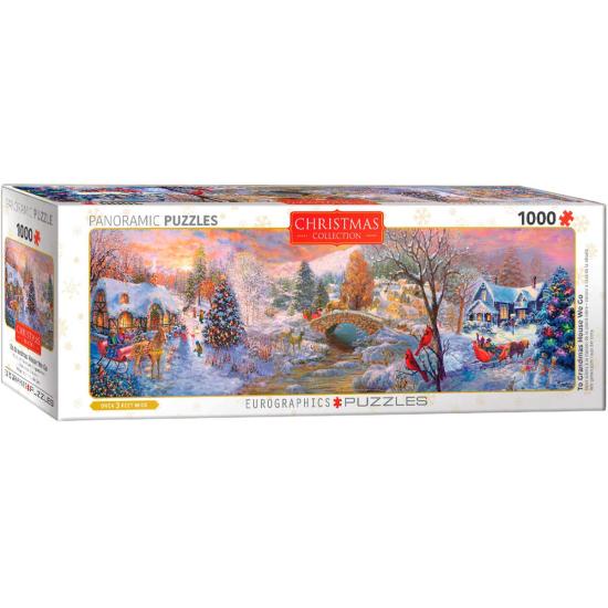 Puzzle Eurographics Vamos a Casa de la Abuela, 1000 Piezas Puzzle Eurographics Vamos a Casa de la Abuela, 1000 Piezas
