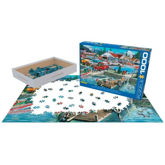Puzzle Eurographics Vamos A Pescar de 1000 Piezas