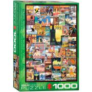 Puzzle Eurographics Viaje Alrededor del Mundo de 1000 Piezas