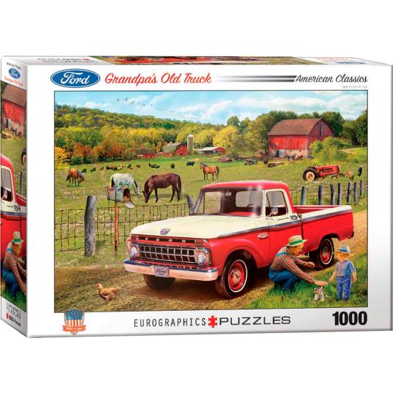 Puzzle Eurographics Vieja Furgoneta del Abuelo de 1000 Pzs