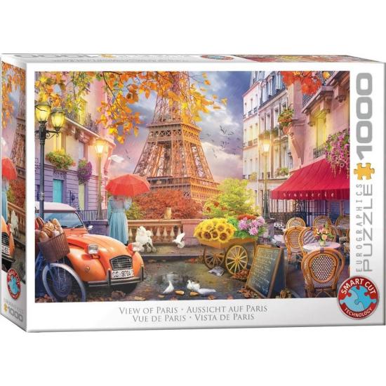 Puzzle Eurographics Vista De París de 1000 Piezas