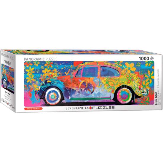 Puzzle Eurographics Volkswagen Beetle Splash de 1000 Pzs Puzzle Eurographics Volkswagen Beetle Splash de 1000 Pzs