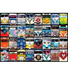Puzzle Eurographics Volkswagen Caras Geniales, 1000 Piezas