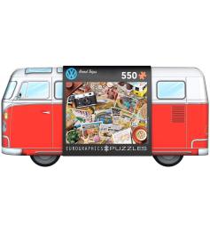 Puzzle Eurographics Volkswagen Road Trips de 550 Piezas