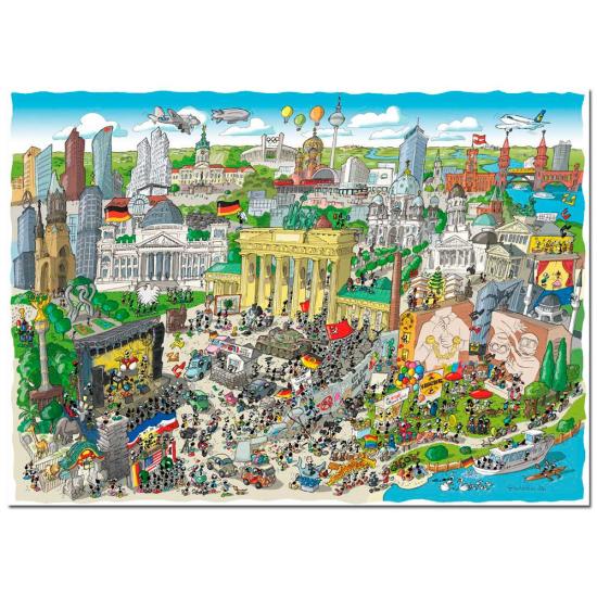 Puzzle Fabio Vettori Berlín de 1080 Piezas