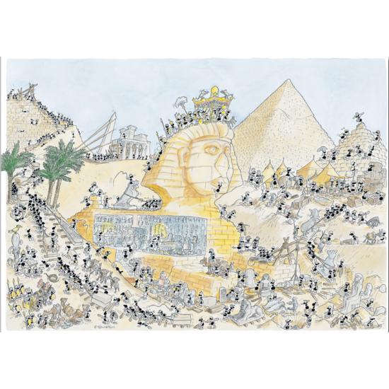 Puzzle Fabio Vettori Egipto de 1080 Piezas