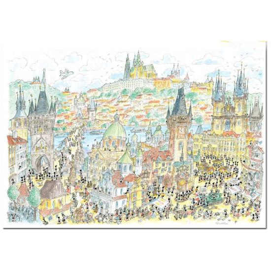 Puzzle Fabio Vettori Praga de 1080 Piezas