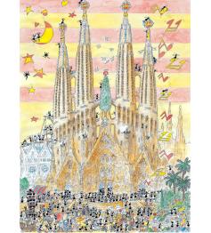 Puzzle Fabio Vettori Sagrada Familia, Barcelona de 1080 Piezas